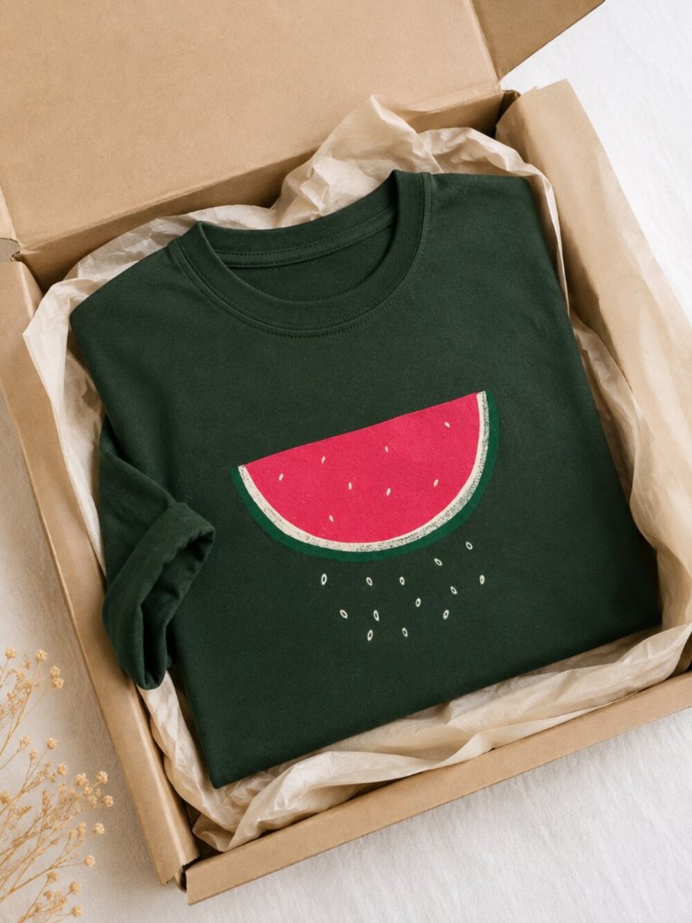 Watermelon Graphic T-Shirt 🍉 | Foodie Screen Print Tee | Fresh Summer Fruit Shi